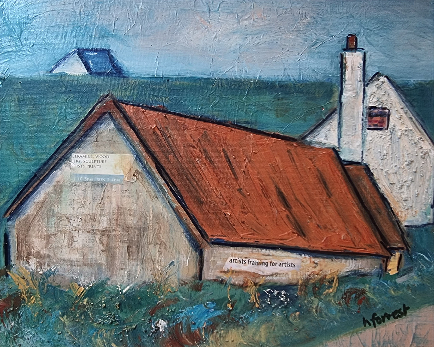 RED ROOF by Helen Forrest