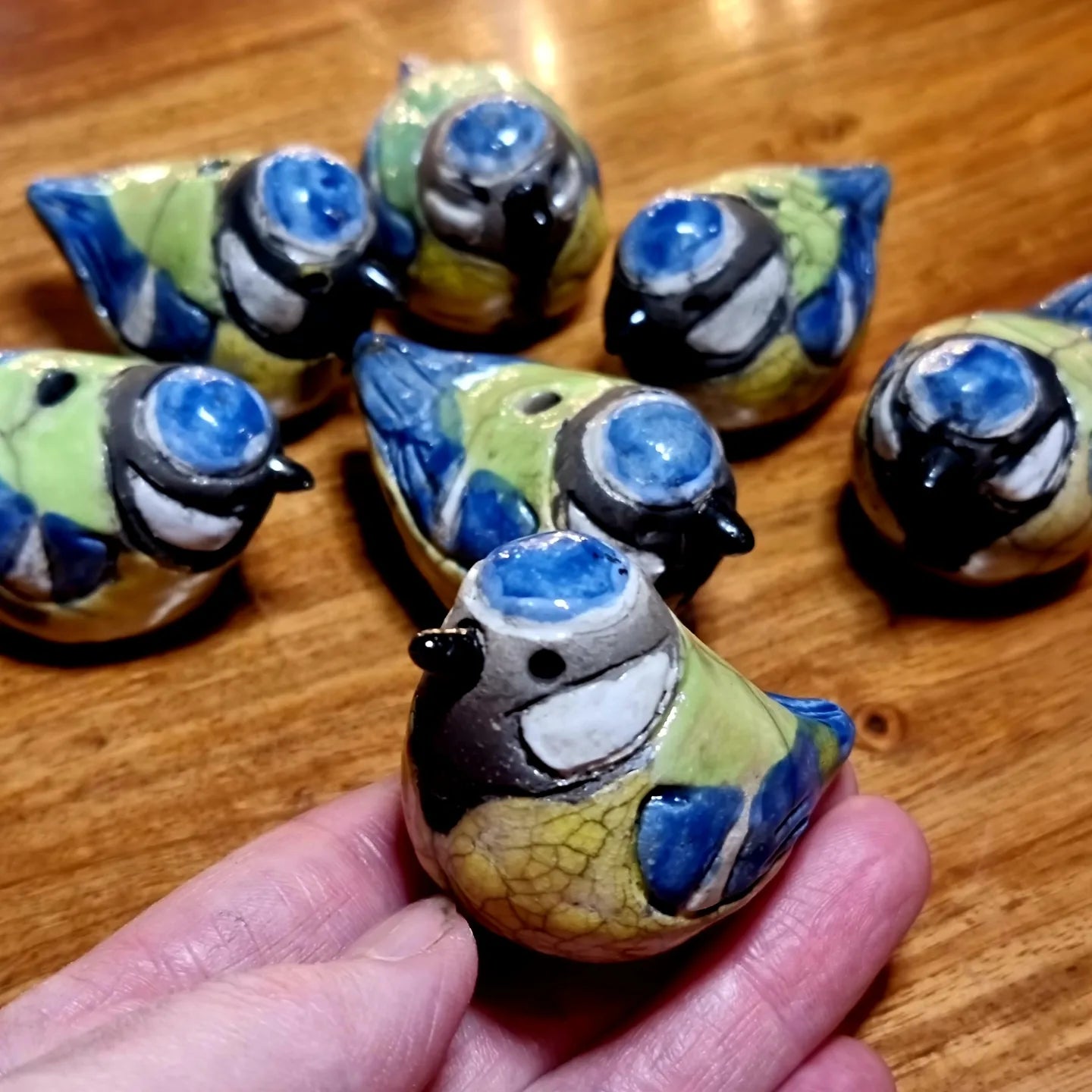 BLUE TIT - WEE BIRDIES - Lesley D McKenzie