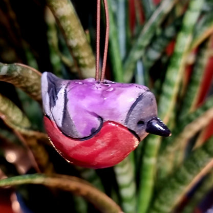 BULLFINCH - WEE BIRDIES - Lesley D McKenzie