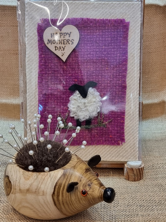 HEDGEHOG PIN CUSHION by Karen Christie